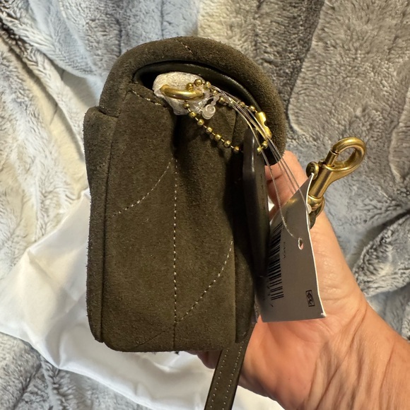 Coach - Quilted Tabby 19 Olive - NWT Chain Strap & Wristlet 2025 Retail - $295 - Picture 4 of 15